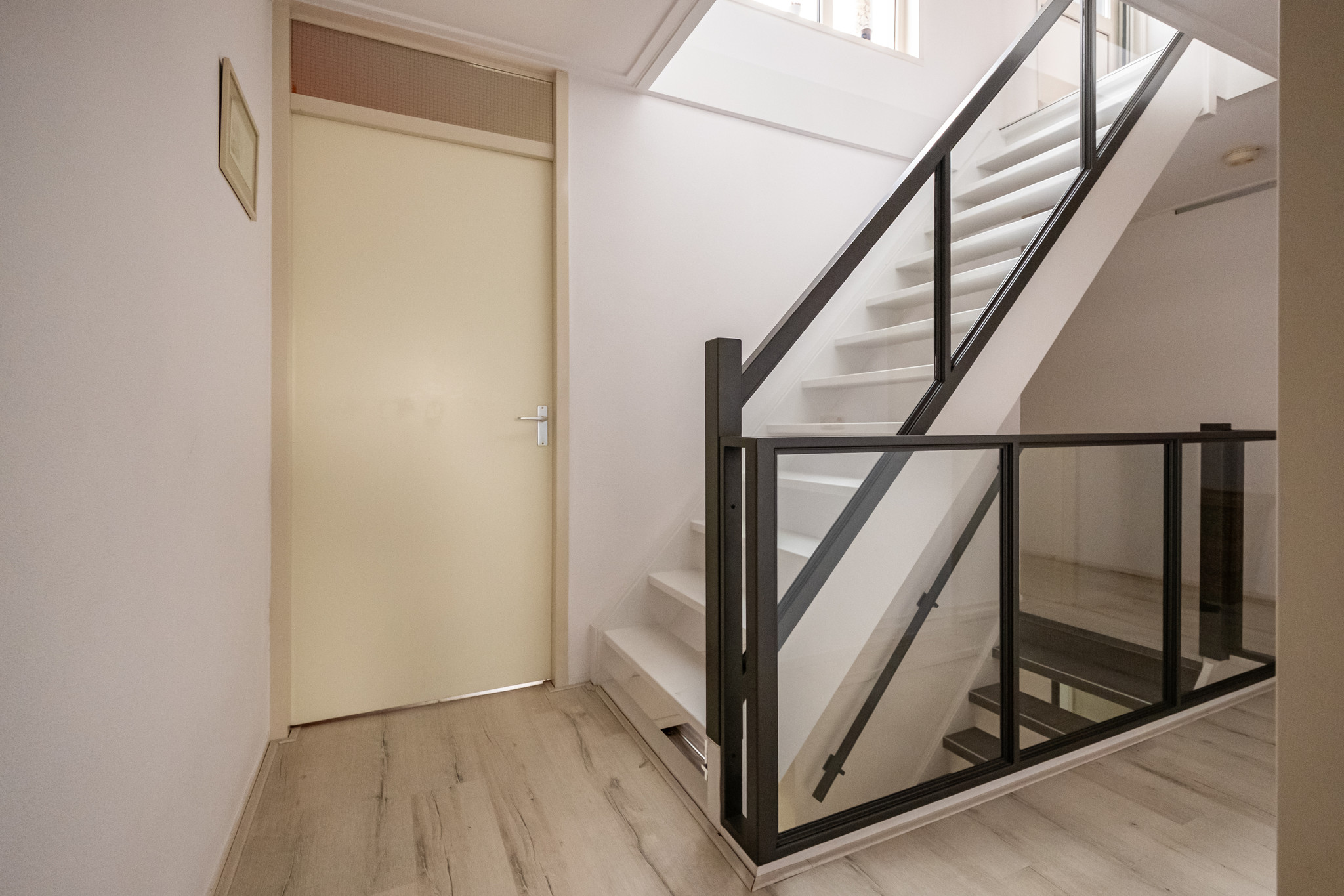 Maatwerk trap met balustrade